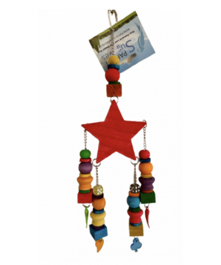 9 X Parrot Toy Pack - African Grey, Amazon, Cockatoo, Macaw Etc - RRP £146.91 - Pack 6