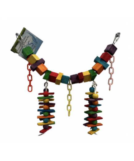 9 X Parrot Toy Pack - African Grey, Amazon, Cockatoo, Macaw Etc - RRP £146.91 - Pack 6