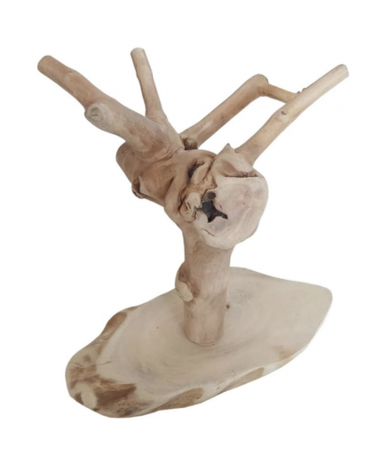 Java Wood Tiny Tree Parrot Stand