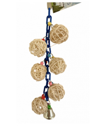 9 x Parrot Toy Pack - Budgies, Conures, Cockatiels, Caiques, Quaker etc - RRP £94.91 - Pack 1