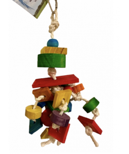 9 X Parrot Toy Pack - Budgies, Conures, Cockatiels, Caiques, Quaker Etc - RRP £95.91 - Pack 2