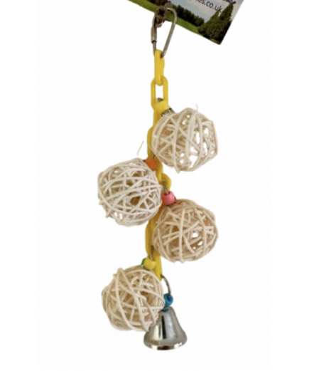 9 X Parrot Toy Pack - Budgies, Conures, Cockatiels, Caiques, Quaker Etc - RRP £95.91 - Pack 2