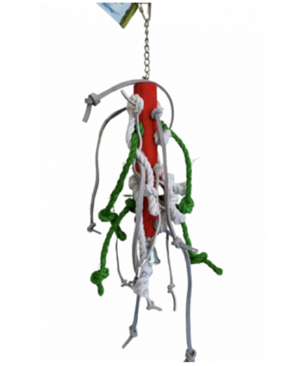 9 X Parrot Toy Pack - African Grey, Amazon, Eclectus, Cockatoo Etc - RRP £134.91 - Pack 3