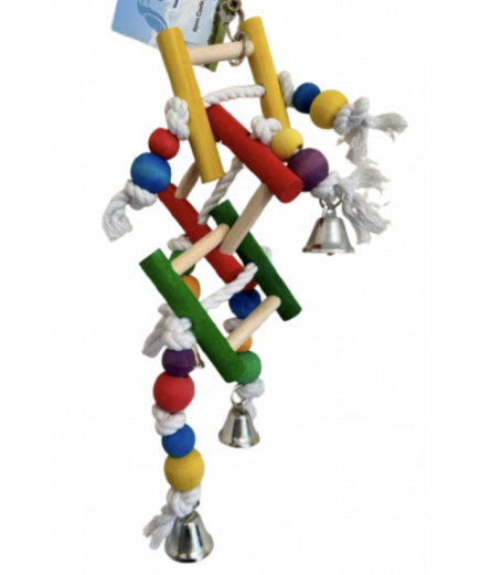 9 X Parrot Toy Pack - African Grey, Amazon, Eclectus, Cockatoo Etc - RRP £134.91 - Pack 3