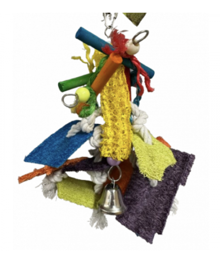 9 X Parrot Toy Pack - African Grey, Amazon, Eclectus, Cockatoo Etc - RRP £134.91 - Pack 3