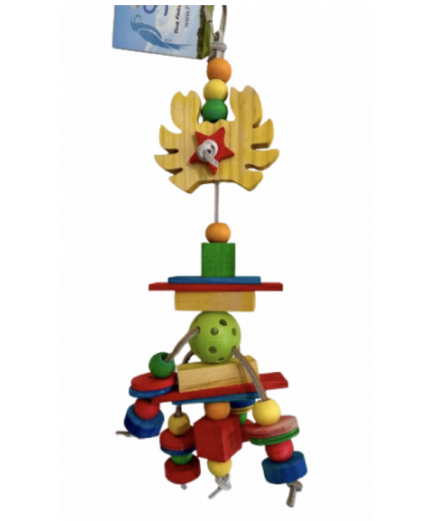 9 X Parrot Toy Pack - African Grey, Amazon, Eclectus, Cockatoo Etc - RRP £133.91 - Pack 4