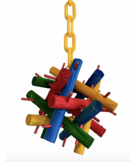 9 X Parrot Toy Pack - African Grey, Amazon, Cockatoo, Macaw Etc - RRP £148.91 - Pack 5