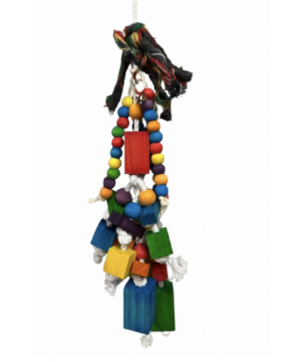 9 X Parrot Toy Pack - African Grey, Amazon, Cockatoo, Macaw Etc - RRP £148.91 - Pack 5
