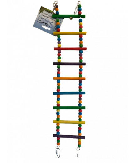 Parrot-Supplies Coloured Bendy Ladder Parrot Climbing Toy
