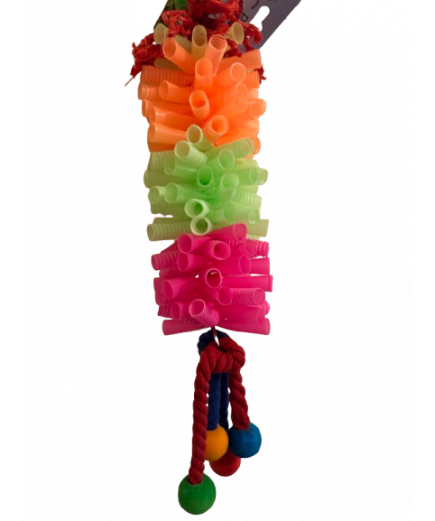 Parrot-Supplies Colourful Straw Bundle Parrot Toy