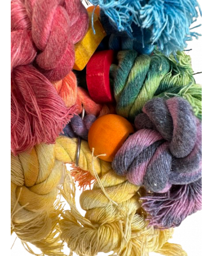 Parrot-Supplies Knotty Preener Parrot Toy Medium 