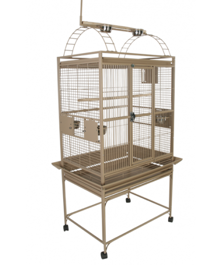 Parrot-Supplies Dakota Play Top Parrot Cage Stone