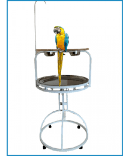 Parrot-Supplies Orlando Large Parrot Play Stand Stone
