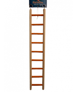 Parrot-Supplies Pedicure Wooden Ladder For Small and Medium Birds 9 Steps