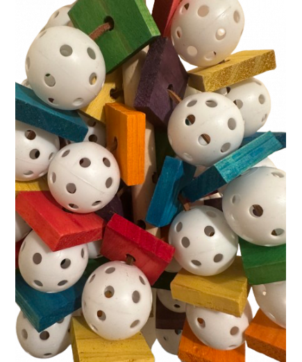 Parrot-Supplies Mega Wiffle Ball Home Run XXL Parrot Toy