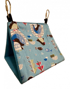 Parrot-Supplies Arctic Cozy Tent Hammock Parrot Hideaway Small