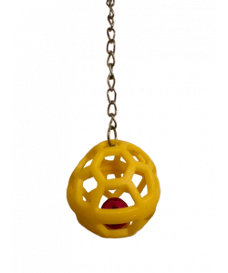 Parrot-Supplies Rubber Ball Hol-ee Roller Foraging Parrot Toy