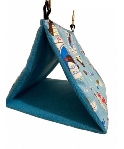 Parrot-Supplies Arctic Cozy Tent Hammock Parrot Hideaway Small