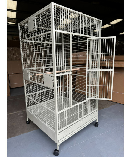 Parrot-Supplies Chicago XL Macaw Parrot Cage - Stone