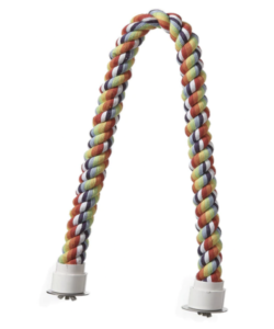 Adventure Bound Bendable Cotton Rope Parrot Perch - Large