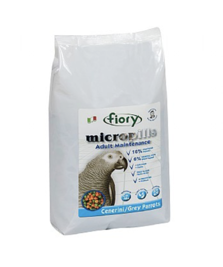 Fiory MicroPills Cold Pressed Pellets African Grey Parrot Food 1.4kg