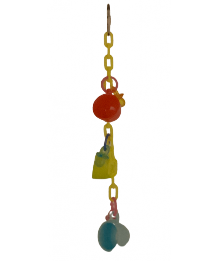 Adventure Bound Mini Mug Chain Parrot Toy
