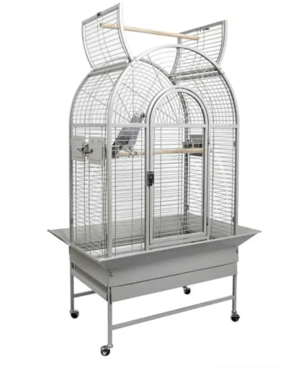Parrot-Supplies New Jersey Premium Top Opening Parrot Cage - Stone