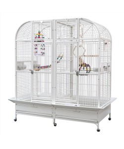 Parrot-Supplies Washington Premium Double Macaw Parrot Cage - Stone