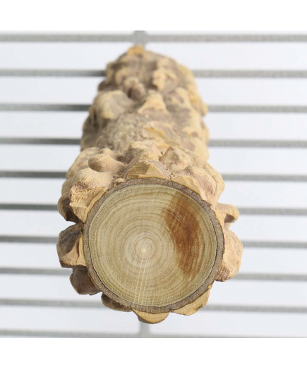 Parrot-Supplies Pepper Wood Natural Parrot Perch Large