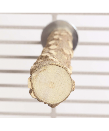 Parrot-Supplies Pepper Wood Natural Parrot Perch Medium