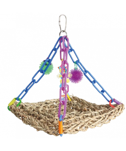 Parrot-Supplies Flying Trapeze Parrot Toy Swing XL