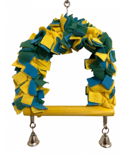 Parrot-Supplies Cozy Snuggle Cloth Parrot Swing Medium