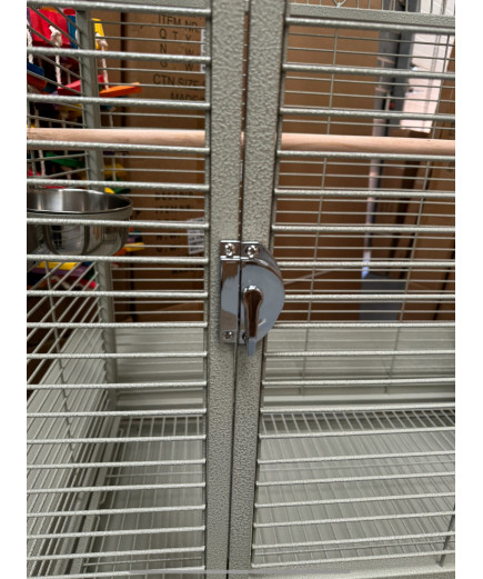 Parrot-Supplies New Jersey Premium Top Opening Parrot Cage - Stone