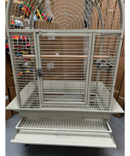 Parrot-Supplies New Jersey Premium Top Opening Parrot Cage - Stone