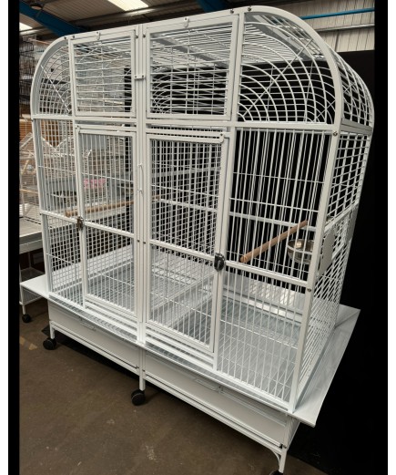 Parrot-Supplies Washington Premium Double Macaw Parrot Cage - Stone