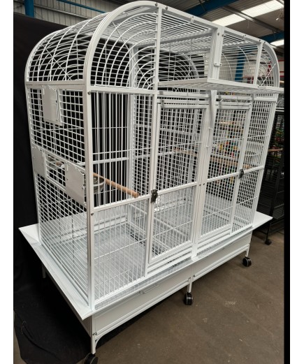 Parrot-Supplies Washington Premium Double Macaw Parrot Cage - Stone