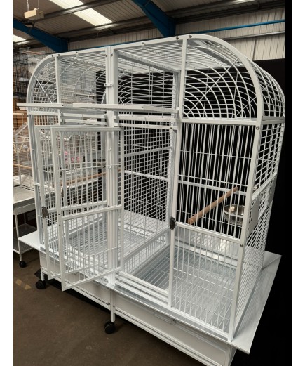 Parrot-Supplies Washington Premium Double Macaw Parrot Cage - Stone