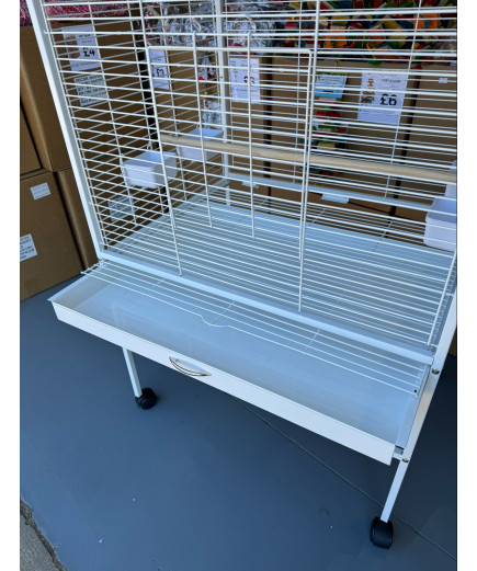 Parrot-Supplies Daytona Top Opening Parrot Cage - Stone