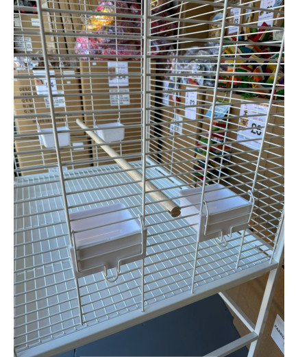 Parrot-Supplies Daytona Top Opening Parrot Cage - Stone