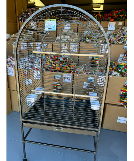 Parrot-Supplies Daytona Top Opening Parrot Cage Antique