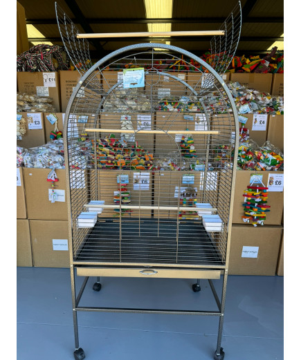 Parrot-Supplies Daytona Top Opening Parrot Cage Antique