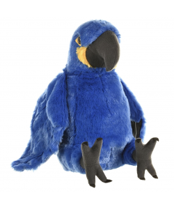 Wild Republic Hyacinth Macaw Plush Soft Toy 30cm