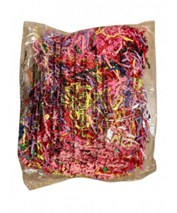 Parrot-Supplies Coloured Crinkle Paper Refill Pack for Preening and Foraging Parrot Toys