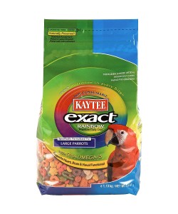2.5lb Kaytee Exact Rainbow Chunky Complete Food for Large Parrots