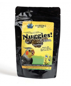Harrison's Nuggies Premium Organic Parrot Treat 196g